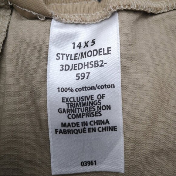 Denver Hayes Vintage Ladies Size 14/5 Tan Pull On Style Skorts - Picture 3 of 11